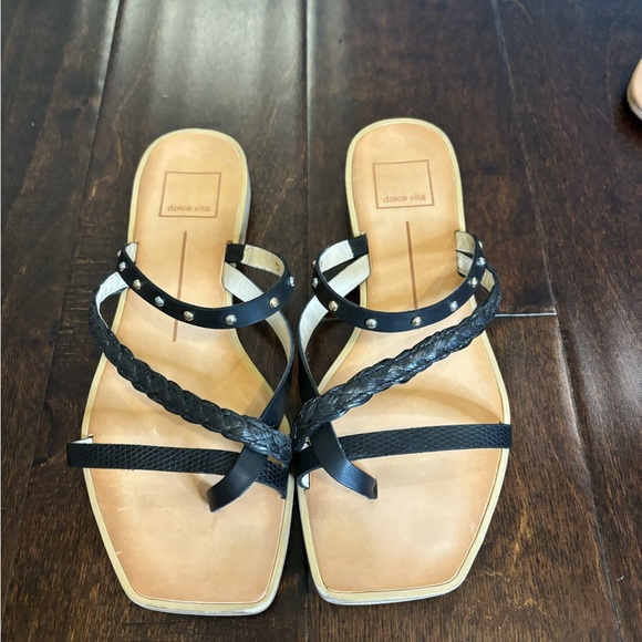 Dolce Vita square toe strappy sandals, size 7 - Picture 2 of 3